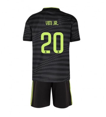 Real Madrid Vinicius Junior #20 babykläder Tredje Tröja barn 2022-23 Korta ärmar (+ Korta byxor)